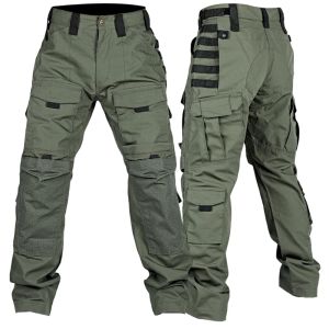 Calça calças masculinas Multipockocket Wearable Hunting Cargo Pants Militares Especiais de Combate Calças ao ar livre Calças casuais