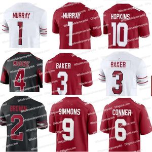 Pat Tillman Kyler Murray Marvin Harrison Jr. James Conner Emari Demercado Michael Wilson Trey McBride Kyzir White Budda Baker Clayton Tune Football Jersey för män