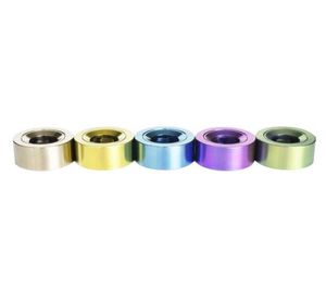 JCVAP Färgglada carta titanlock Cap Sic Insert Smart Rig -tillbehör för fokus V ATOMIZER INGEN PLAST MELT A MUST330J3634523