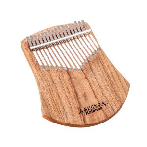 Keyboards Gecko 17 Keys Kalimba African Camphor Wood Thumb Piano Finger Percussion Thumb Piano Mbira Sanza Keyboard Musical Instrument