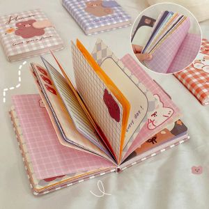 Not Defteri Ins Ins Clue Journal Kawaii Karikatür Tavşan Ayı Defter Yaratıcı Orgin Renkli Sayfa Scrapbook Günlüğü Öğrenci Malzemeleri