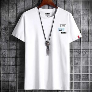 Thirts للرجال 2021 أحدث رجال T-Shirt Clothing Fitness White O-Neck Mens T-shirtxw