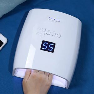 Kits S10 Rechargeable Nail Lamp Uv Led Wireless Gel Polish Dryer Nail Oven Pedicure Manicure Light Cordless Nail Led Lamp