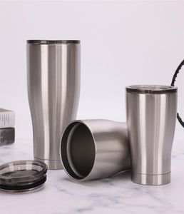 Estoque em 36 onças 30 onças 20 onças 12 onças 10 oz 10 oz de aço inoxidável Vacuum Wine Isolle Wine Tumbler 36 30 20 14 12 10 oz 373 S24377197