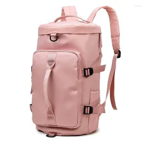 Bolsas de armazenamento rilibegan mochilas ao ar livre esporte à prova d'água Travel Back Pack Fitness Backpack Big Capacity Bag Shoe Barn