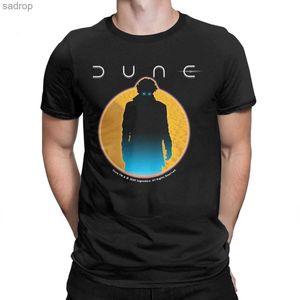 Camisetas masculinas masculino de camisetas de moda masculina Frank Herbert Science Fiction Camual Camiseta Camiseta Camiseta Curta Camiseta Extra grande Clothingxw