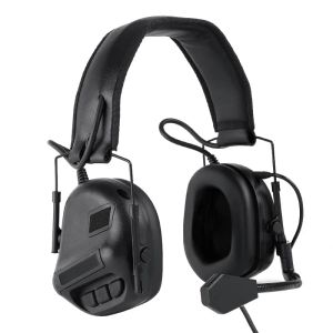 アクセサリー戦術的な電子射撃Earmuff Antinoiseヘッドフォンサウンド増幅聴覚保護ヘッドセット折りたたみ式