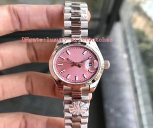 13 Цветовые высокие качества WF Заводские наручные часы 28 мм 279175 Datejust Pearlmaster Diamond Eta 2671 Движение Автоматические женщины смотрят LADI8337275