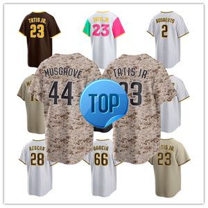 San Diego Custom Padres Baseball Jerseys Robert Suarez Matt Waldron Luis Campusano Kyle Higashioka 28 Jose Azocar 2 Xander Bogaerts 9 Jake Cronenworth