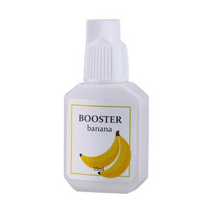 Booster Banana Strawberry Strengthening Glue for Eyelashes Extension 15ml Korea Banana Primer Clear Lash Adhesive Makeup Tools Wholesale