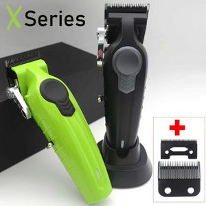 Триммер для волос Mens Barber Base Charger Professional DLC Blade USB Q240427