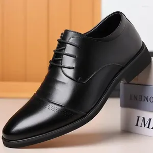 Dress Shoes Men's Vintage Designer Casual High Quality Italian Fashion Formal Wear Luxury Wedding