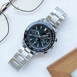 Zegarek wielofunkcyjny z Box Man Watch 44 mm kwarc VK automatyczna ceramiczna ramka szafir zegarków męskie obserwuj wysokiej jakości t czyste menwatch kalendarz stawców relojes g
