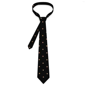 Bow Ties Gold Polka Dot Tie Retro Print Classic Casual Neck For Man Daily Wear Great Quality Collar Graphic Slips Accessories