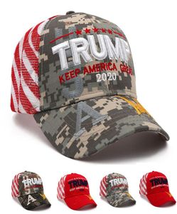 Donald Trump Baseball Cap Trump 2020 Hafted Keep America Great Camouflage Caps Camo Trucker Hats OOA80539167975