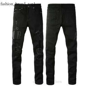 Jeans maschile designer maschi jeans uomini denim amirir modella root buco motociclisti amirir pantaloni uomo uomo gamba dritta con cerniera jeans stretta jeans 2328