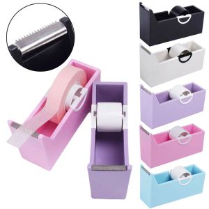 Verktyg Eyelash Extension Tape Holder Base Lash Adhesive Tape Cutter Dispenser ympning LASS PLAX ROTATING TAPE Cutting Makeup Tool