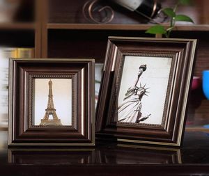 1 datorer Desktop Table Top Decor Po Frames Home Decor Wall Picture Album Art Bildram Gift för födelsedag PO -ramar44975306765764