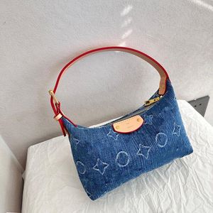 24SS Women Totes Fags Denim Hands Handbag Luxurys Designers Shouder Crossbody Messenger Ladies Travel Handbag Pouch Purse 19cm Rbofh