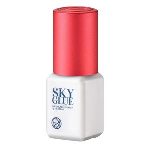 Sky Lim för ögonfransförlängningar 5 ml Original Sky S+ Black Red Cap False Lash Lim Td Transparent limleverantör