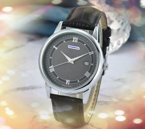 Unisex Womens Mens Day Date Quartz Watches 40 мм Три Стич -цепные браслет кова