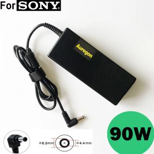 Ladegeräte Echtes Original 19,5 V 4.74A 90W NW -Adapter -Ladegerät für Sony VAIO VGNN130G/W VGNSZ PCGAAC19V10