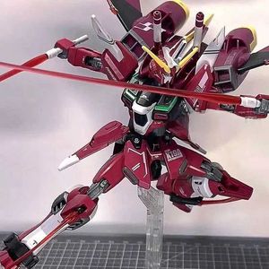 Anime Manga New Infinite Justice Return Original HG 1/144 ZGMF-X19A Animation Charakter Assembly Modell Mobile Puppenreihe Geschenkl2404