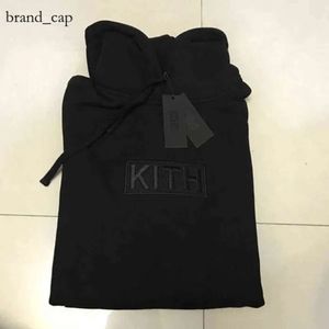 2024 Kith Fashion Brand Designer Embroidery Kith Hoodie Sweat Shirts Men Men Boxフード付きスウェットシャツの品質