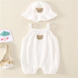 Tasarımcılar bebek atlayıcılar yeni doğan bebek bodysuit bebek onesies tulumlar pamuk toddler erkek kız romper +kapak kıyafeti çocuk giysileri setleri