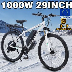 Rowerowy UE Stock Electric Rower 29 -cal 1000W Dorosły Electric Rower Electric Mountain EBIKE 21 PRĘDKOŚĆ EBIKE