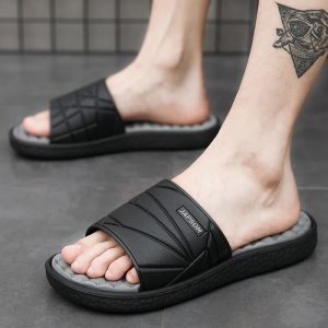 Massager Summer Mens Foot Massage Acupressure Slippers Accupressure Home inomhus Män glider Slid Slipper Sleepers House Room