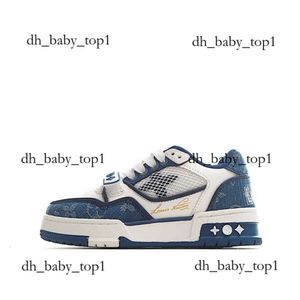 louisvutton sko 2024 barnskor designer virgil tränare sneakers ungdom sneaker gul vit svart baby pojkar flickor klass lyx 9852 lvse barn sko