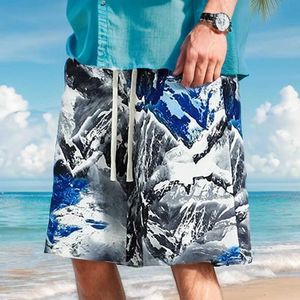 Herren Shorts Schwimmen Surfen Rückgrat Shorts Herren Beach Beachbrett Knie Länge Urlaub Q240427