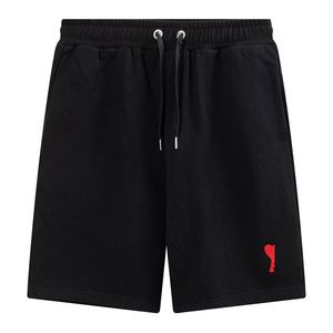 High quality pants Designer Summer Love embroidered cotton five cent shorts Fashion loose running fitness sports Wear resistant breathable pants for men and women