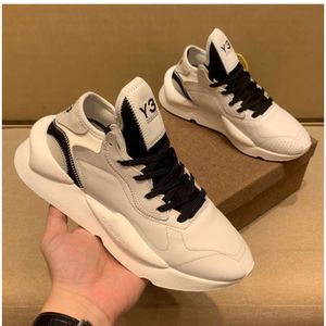 Designer Casual Ddgubv Shoes Fashion Brand Y3 Mens Shoes Dads Shoes Mens Light Luxury Couple Style Ultra Light Shock Absorption Leather Small White Shoes Height Incr