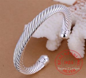 925 braccialetti in argento sterling uomini intrecciato bracciale antico marchio antico braccialetti regali natalizi bracciale per cuffia da donna 2207165816059