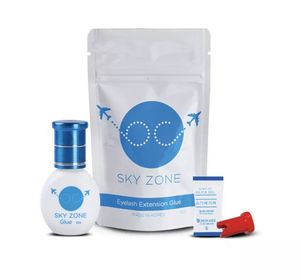 Korea Sky Zone Kleber für Wimpern Erweiterungen 5G Original 1s schnell trocknen falsche Wimpernkleber Lieferanten Make -up -Werkzeuge