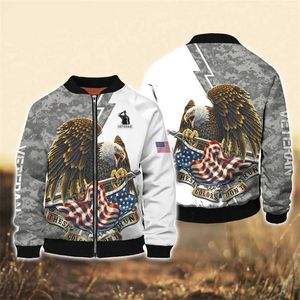 Mens Hoodies Sweatshirts New 3D US Army Tryckt Mens Zipper Jacket US Veterans Military Graphic Coat Childrens Fashion Cool Sports Shirt Retro Top Jacket 240425