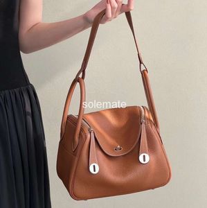 100% Genuine Leather Doctor Shoulder Bag Luxury Brand Designer Litchi Pattern 26cm 30cm Soft Cow Skin Women Totes Dumpling Purses And Handbags Silver Hardware