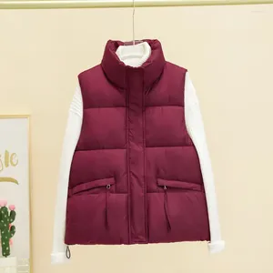 Women's Vests Autumn Winter Vest Down Parkas Women