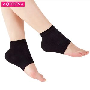 Tool 1 Pair Professional Silicone Moisturizing Gel Heel Socks Cracked Foot Skin Care Protectors Nursing Foot Care