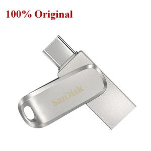 Napędy Sandisk USB 1T Dysk flash 32G 64 GB 128 GB Typec OTG USB 3.1 DC4 Pamięć Stick 256 GB 512GB MINI U DISK SDDDC4 PENDRIVE SIŁOWA