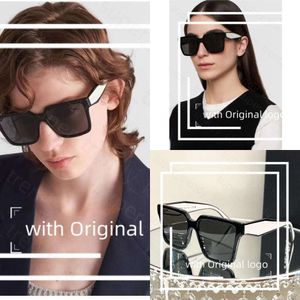 2023 Designer Parada Sunglasses Man Klasyczne okulary Goggle Outdoor plażowe okulary przeciwsłoneczne dla kobiety Man Triangular Signature Cat Eye 474