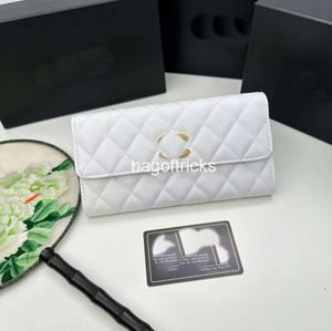 Halten einer Brieftasche in der Hand Original hochwertiger Luxusdesigner Mode Frauen Brieftaschen Clutch Bag Kreditkarte Geldbörse Umschlag Brieftaschen Staubbeutel