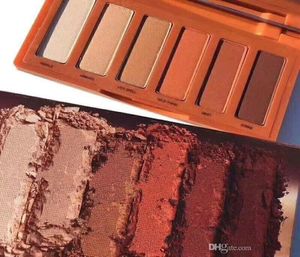 2018 New Heat 6 Color Eyeshadow Palette Paleta Profissional de maquiagem Eye Shadow com escovas de maquiagem Paleta de maquiagem4258396