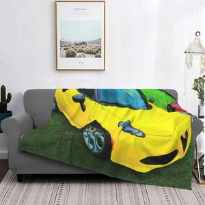 Filtar Spidery italienska alla storlekar Soft Cover Filt Home Decor Bedding Automobiles Cars Super Exotic 2010s