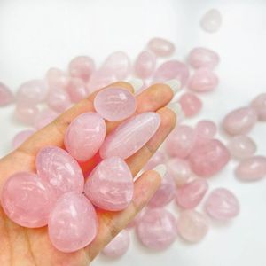 Loose Diamonds 1lb Around 27Pcs Rose Quartz Natural Tumbled Stone (Premium Quality '' Grade) Bulk Wholesale For Energy Crystal Healing