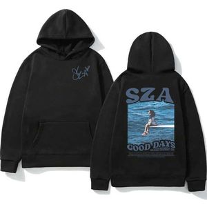 Hoodies Sweatshirts Spring Autumn Mens Singer Sza Music Album Sos Print Hoodie Womens Sweatshirt Hip Hop Unisex Street Y2K Clothing Hombre 240425