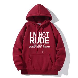 Sweatshirts Mens Hoodies Sweatshirts Jag är oregelbunden ... Brevtryck Hoodie Casual Hoodie Sweatshirt Youth Fashion Outdoor Long Sweatshirt 240425