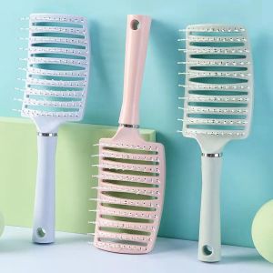 hair brushes curved brush massage comb detangling Portable hairbrush for women straight curly styling brushes LL